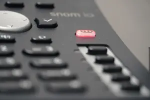 A close up of a mobile handset device